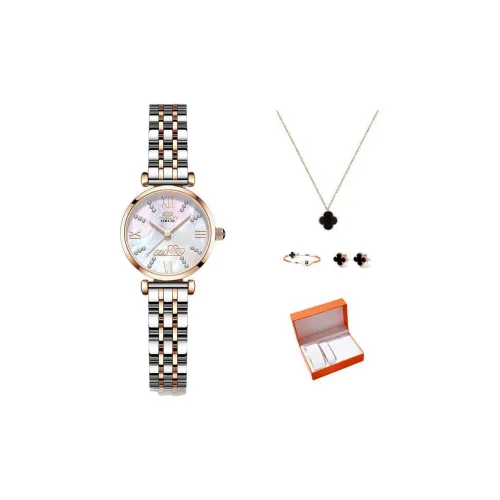 ORCO Кварцевый Movement Женские часы 26,5 мм Белый