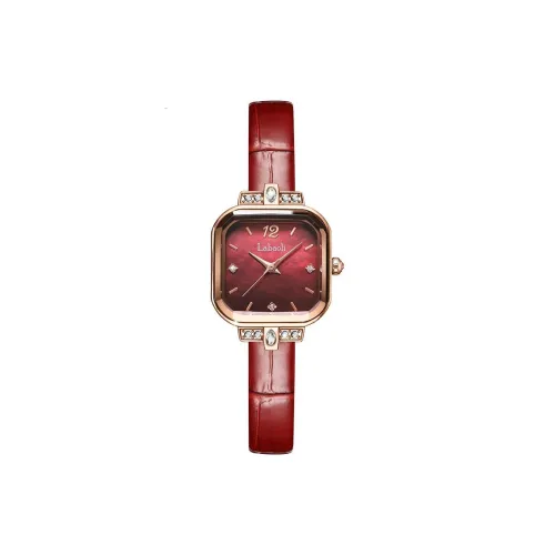 Labaoli Кварцевый Movement Женские Часы 26мм*26мм*10мм Красный