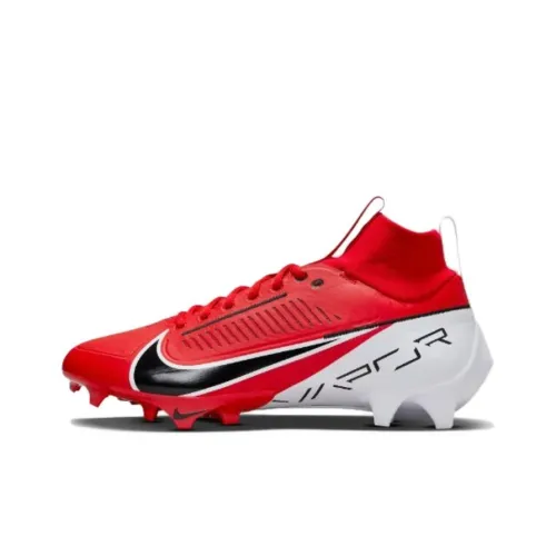 Nike Vapor Edge Pro 360 2 AG Искусственная трава Амортизация Износостойкая Обувь для Регби Мужская Красно-белая
