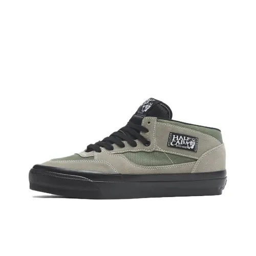 Vans Скейтборд Кроссовки MID Топ Зеленый Черный Мужской
