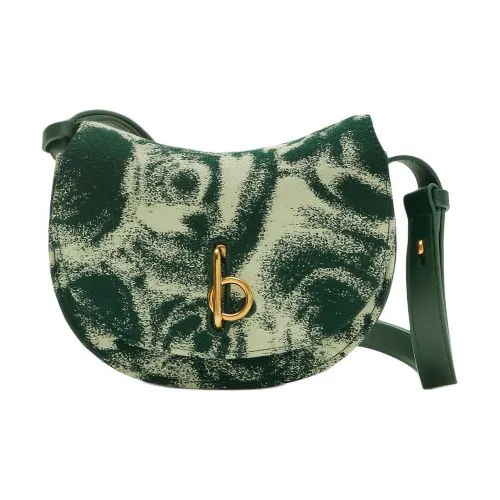 Burberry Шерсть Сумка через плечо Мини Женская Лоза Зеленая