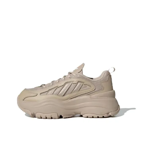Adidas Originals OZGAIA Амортизация Износостойкий Низкий Топ Повседневная Обувь Женская Абрикосовая Серый