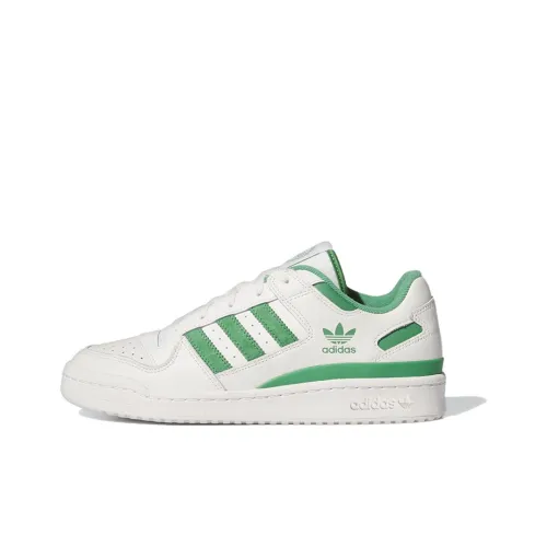 Adidas Originals FORUM Low CL Устойчивые к истиранию Низкие Кроссовки для скейтбординга Унисекс Белый Синий