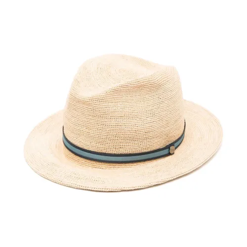 Borsalino Пляжные Шляпы ведра Мужские Бежевые