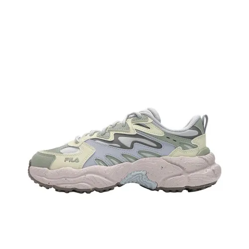 FILA Fern Low-Top Cushioned Sneakers Purple Women's