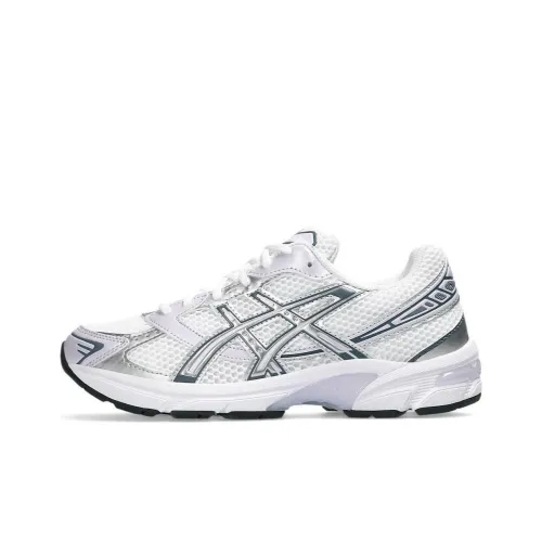 Asics Gel 1130 Беговые кроссовки Низкий топ Белый Серебряный Женские