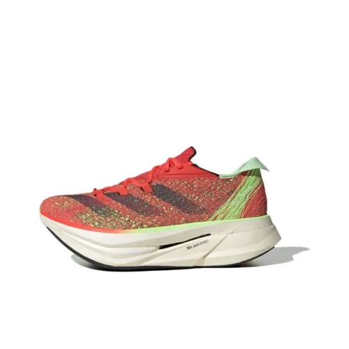 Adidas Adizero Prime X 2,0 Амортизация Поддержка Низкий Топ Карбоновая Плита Беговые Кроссовки Унисекс Красный