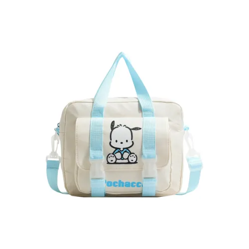 Sanrio Pacha Dogs Холст Сумка через плечо Ручная Портативная Сумка для макияжа Женская Синяя