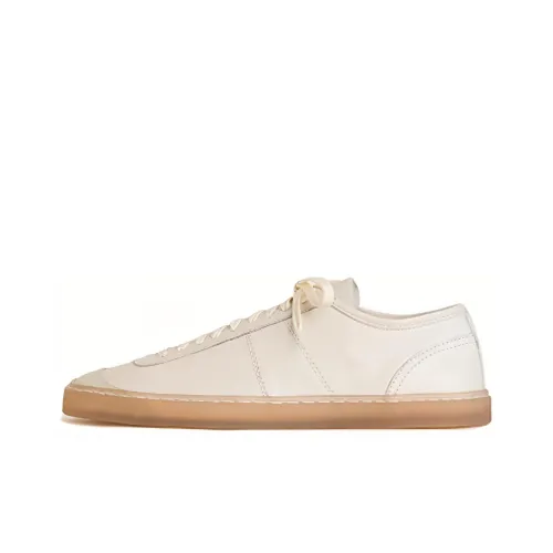 Lemaire Low Top Скейтборд Кроссовки Женские Clay White