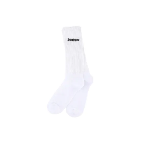 PALM ANGELS Белые Женские Носки MID до икры