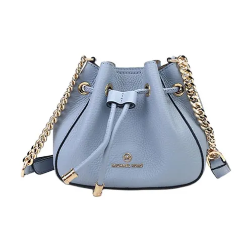MICHAEL KORS Phoebe Коровья кожа Ведрообразная сумка Сумка с цепочкой Сумка через плечо Женская Светло-синий