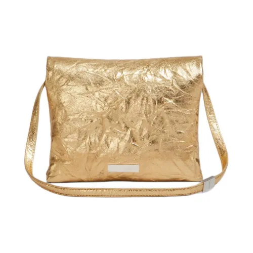 MARNI Коровья кожа Клатч Мини Женский Золотой