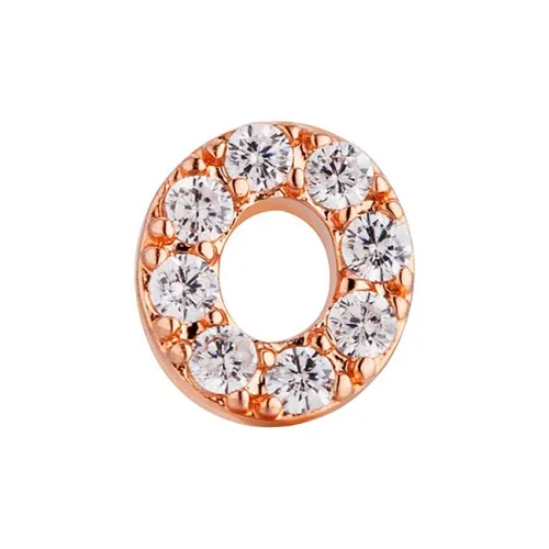 Glam Ever Серьги-гвоздики Золотые Женские