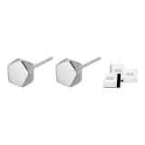 925 Серебро, Серебристо-белый, Пара