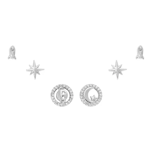 VIVIWELL S925 Серебро Серьги-гвоздики Серебро Женские