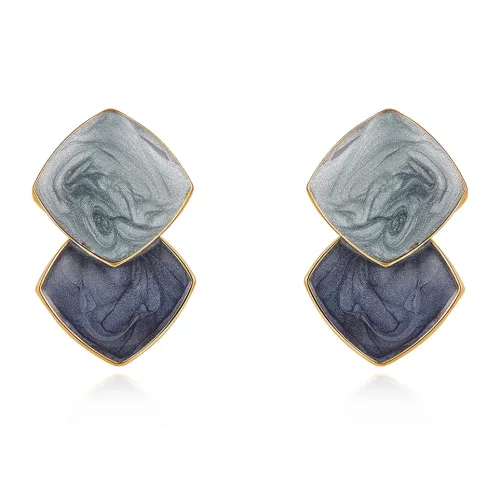 Серьги-гвоздики VAN GOGH с смешанными материалами женские