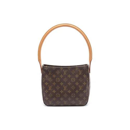 LOUIS VUITTON Сумка из ПВХ на одно плечо женская цвет умбра