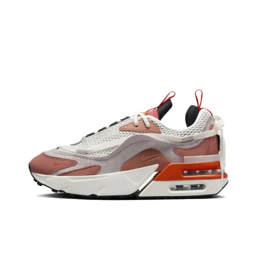 Nike Air Max Furyosa Low Беговые кроссовки Женские Белый Серый Коричневый