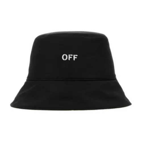 Off Белый Шляпы ведра Мужской