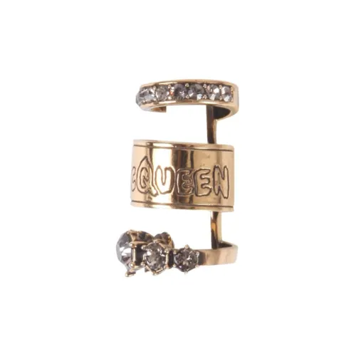 Alexander McQueen Brass Stud Серьги Золотой Унисекс