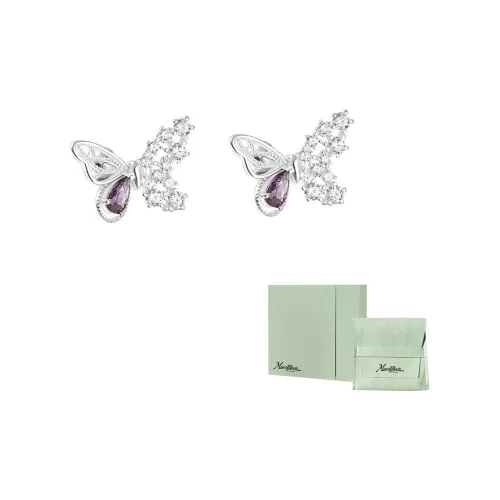 MACE MAVA Серьги-гвоздики из серебра 925 пробы Женские