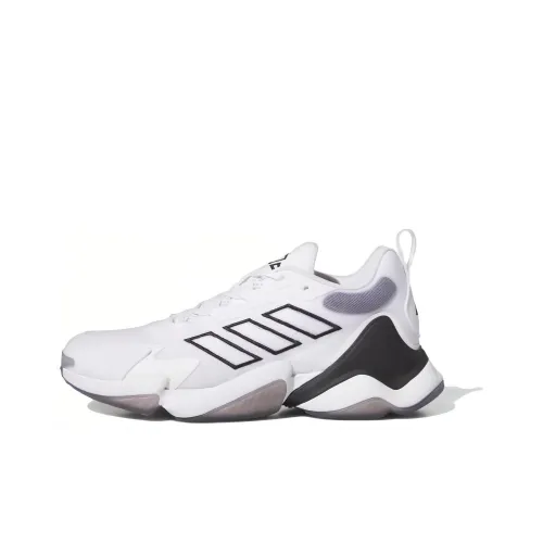 Adidas Impact Flx 2 Slip-Resistant Abrasion-Resistant Low-Top Training Shoes Men's White Adidas Impact Flx 2 Противоскользящие Износостойкие Низкие Кроссовки для Тренировок Мужские Белые
