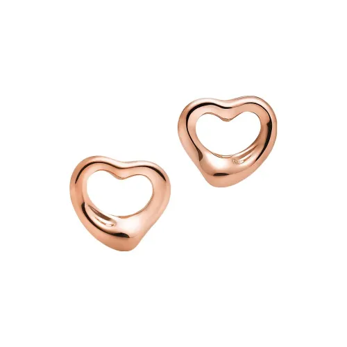 TIFFANY CO. Elsa Peretti® 18К Розовое золото Серьги-гвоздики Женские