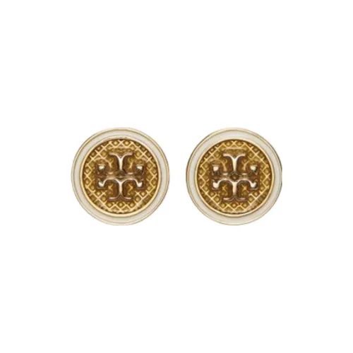 Tory Burch Серьги-гвоздики Золотые Женские