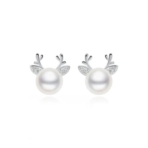 AWD Сплав Серьги-гвоздики Серебряные Женские