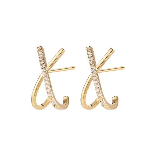 MUSTKOO Сплав Серьги-гвоздики Женские