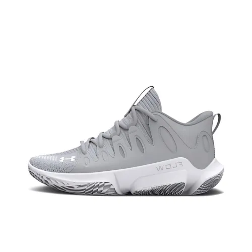 Under Armour Flow Breakthru Баскетбольные кроссовки Низкий Топ Серый Женский