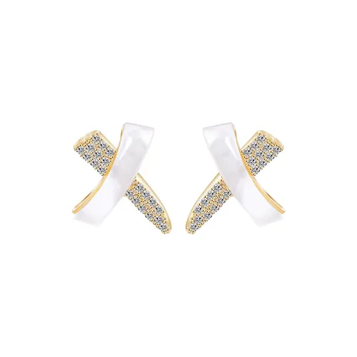 Sanpowa Сплав Серьги-гвоздики Женские