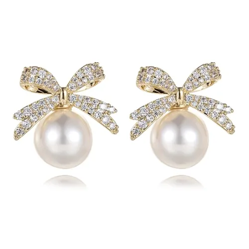 MUYAN Серьги из сплава с бантом Женские