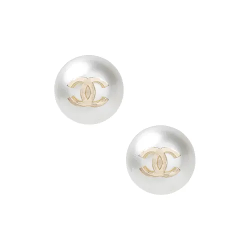 CHANEL Металл Серьги-гвоздики Женские