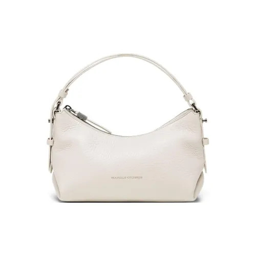 BRUNELLO CUCINELLI Кожа Сумка Сумка через плечо Женская Светлый Бежевый