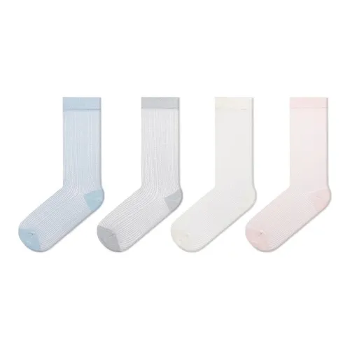 Duanmei Носки Crew Женские упаковка из 4 пар