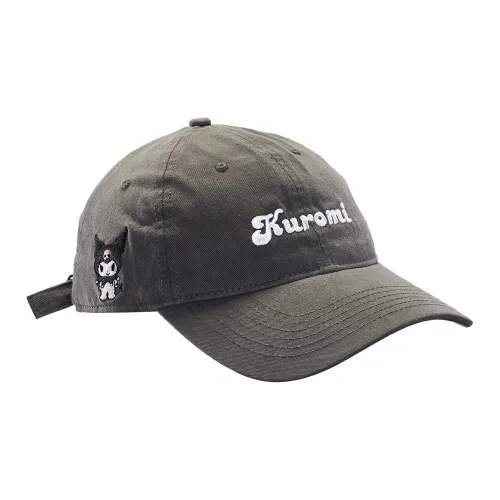 Sanrio Kulomi Высокое качество Хлопок Бейсболки Унисекс Серый