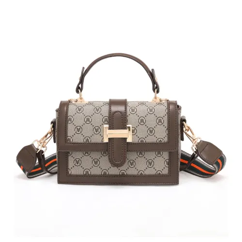 Weymond PVC Сумка через плечо Сумка Обычная Женская Кофейно-коричневая