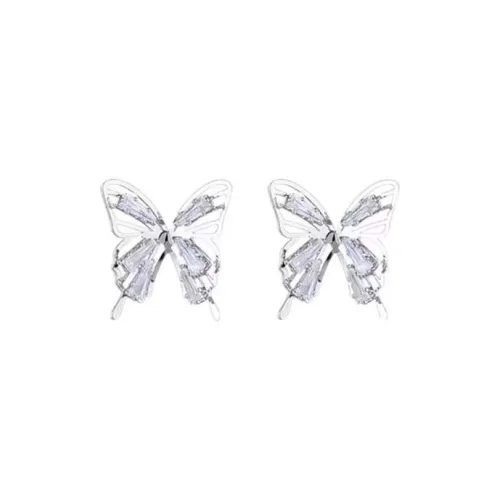 Серьги-гвоздики Vegetarian Alloy Women's