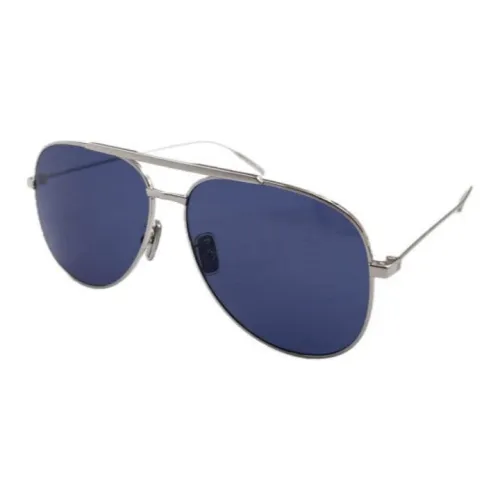 GIVENCHY Металл Aviator Солнцезащитные очки Мужские Серебряные