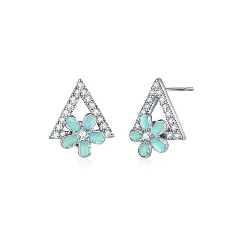 ADHORA Серьги-гвоздики из стерлингового серебра 925 пробы женские