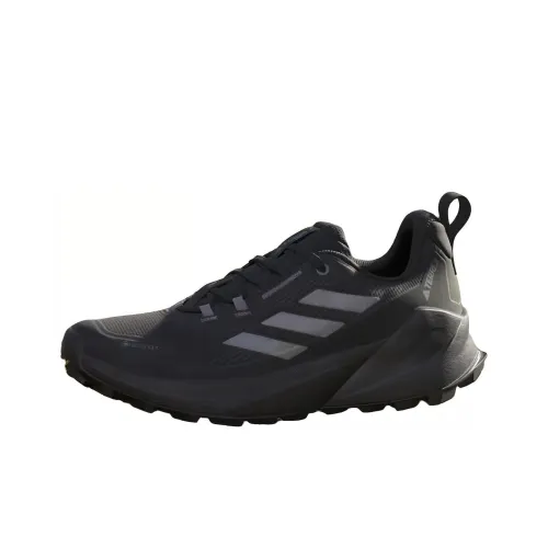 Adidas Shock Absorbers Slip-Resistant Дышащие Низкие Кроссовки для Бега Женские Черные