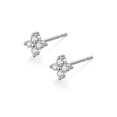 Серьги-гвоздики MISS TOOYA S925 Женские