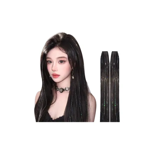 YOSEE Ухо Крючок Лазерный Wig PIECES Ван-Пис Бесшовный Перо Волосы Extension Tool Девушка Группа Выступление Головной убор Патч