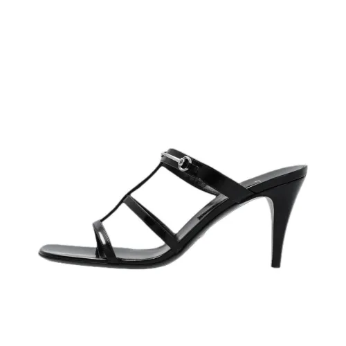 GUCCI Шлепанцы Женские Черные