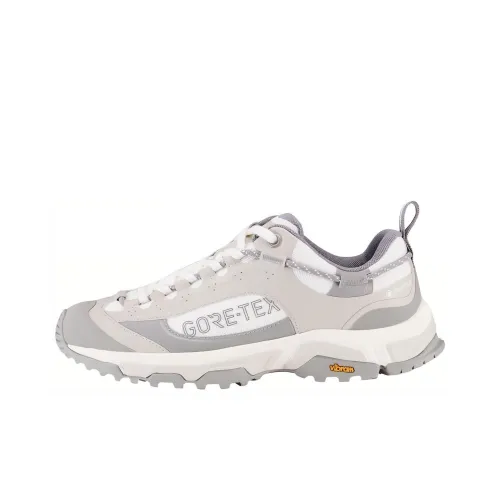 KOLON SPORT Кемпинг Амортизация Износостойкий Низкий Топ Походная обувь Мужская Белый Серый