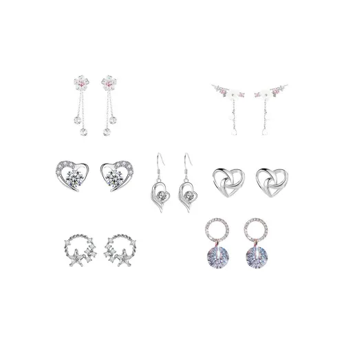 GAGA Серебро S925 Серьги-гвоздики Женские