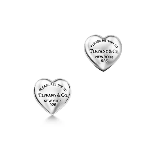 TIFFANY & CO. Серебро Серьги-гвоздики Женские