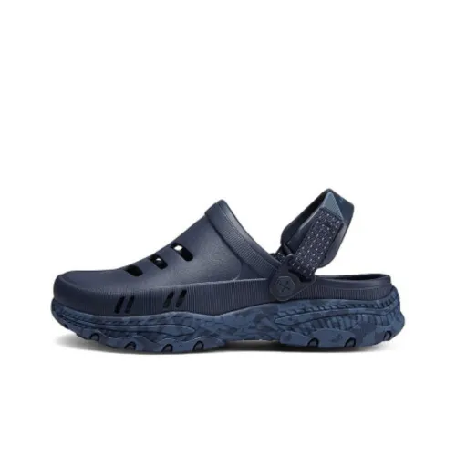 Skechers Foamies Пляжные сандалии Мужской Синий