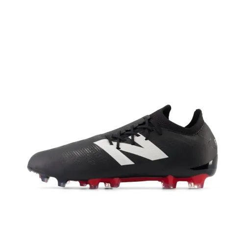 New Balance Furon v7 + Destroy HG B75 Амортизация Износостойкие футбольные бутсы унисекс Черный Красный